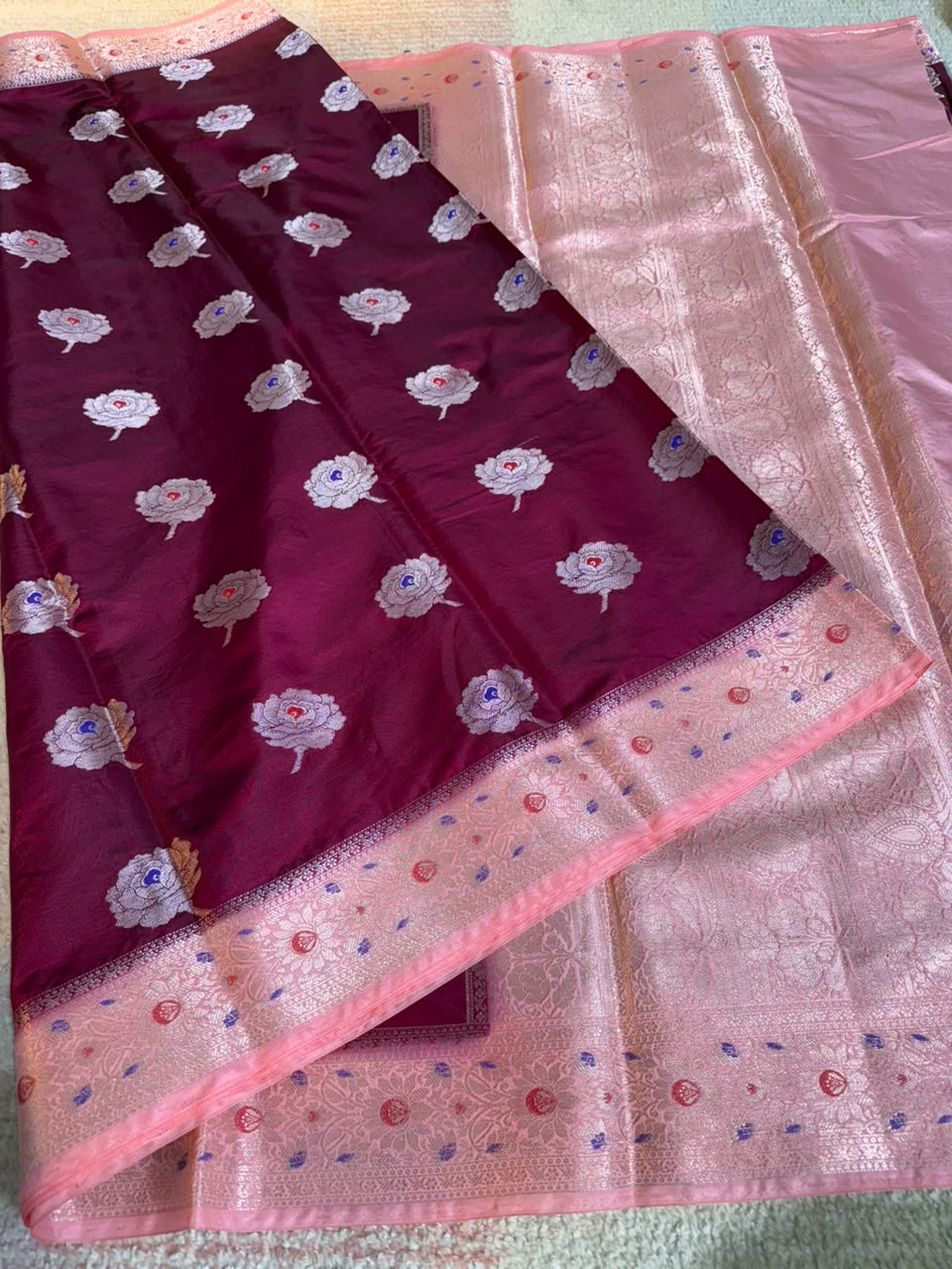 banarasi semi georgette