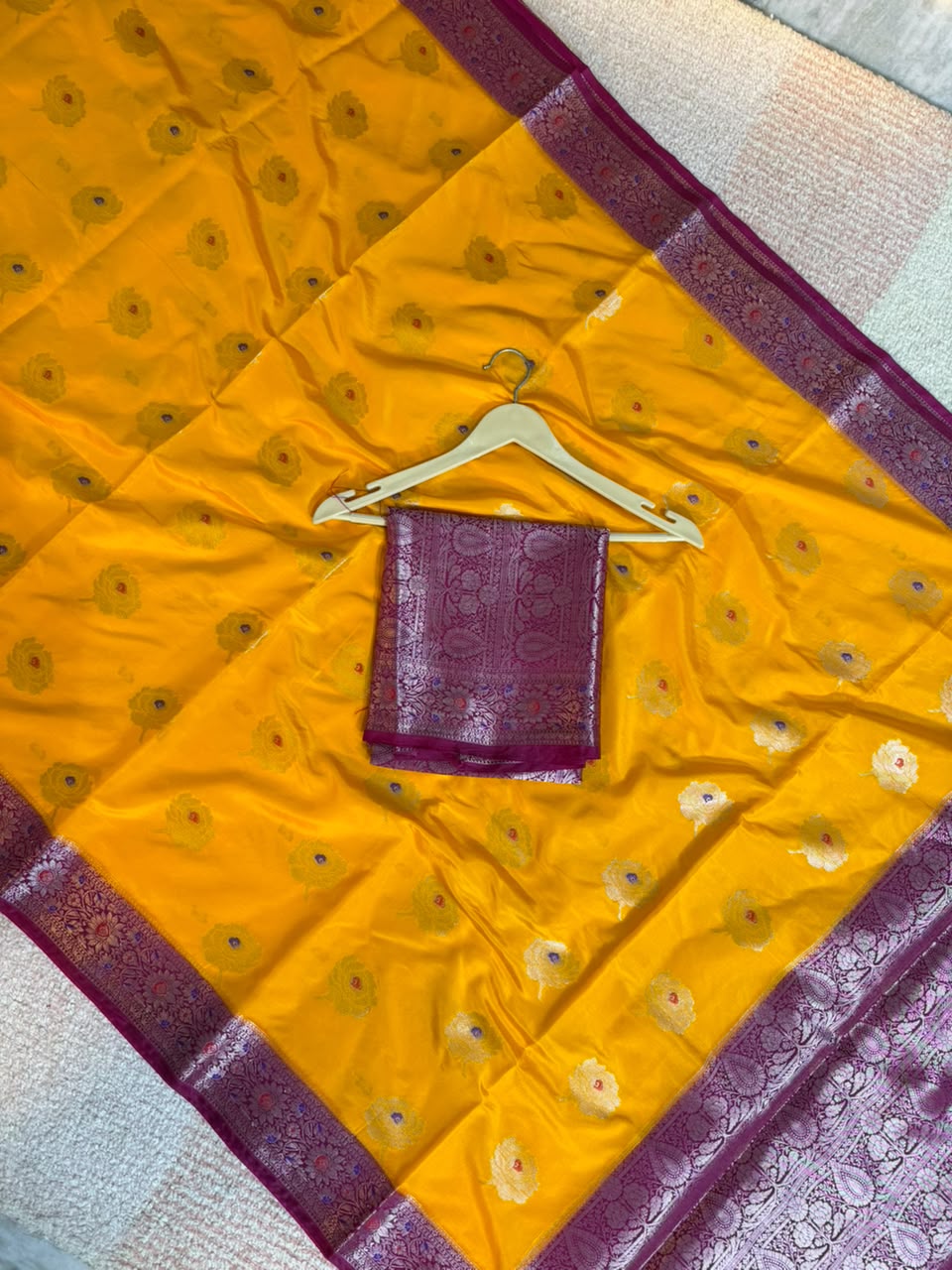 banarasi semi georgette