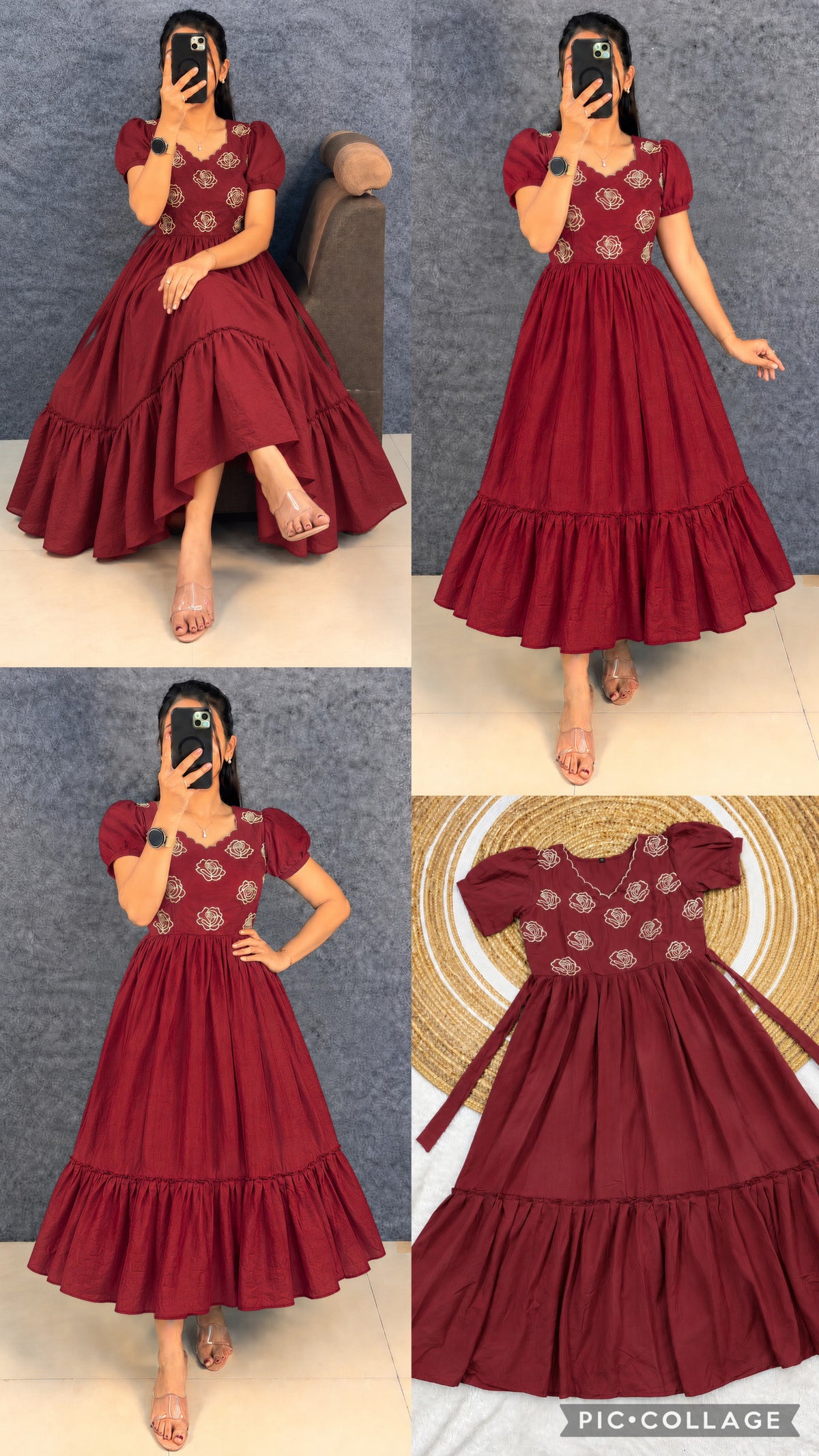 blooming rosy frocks
