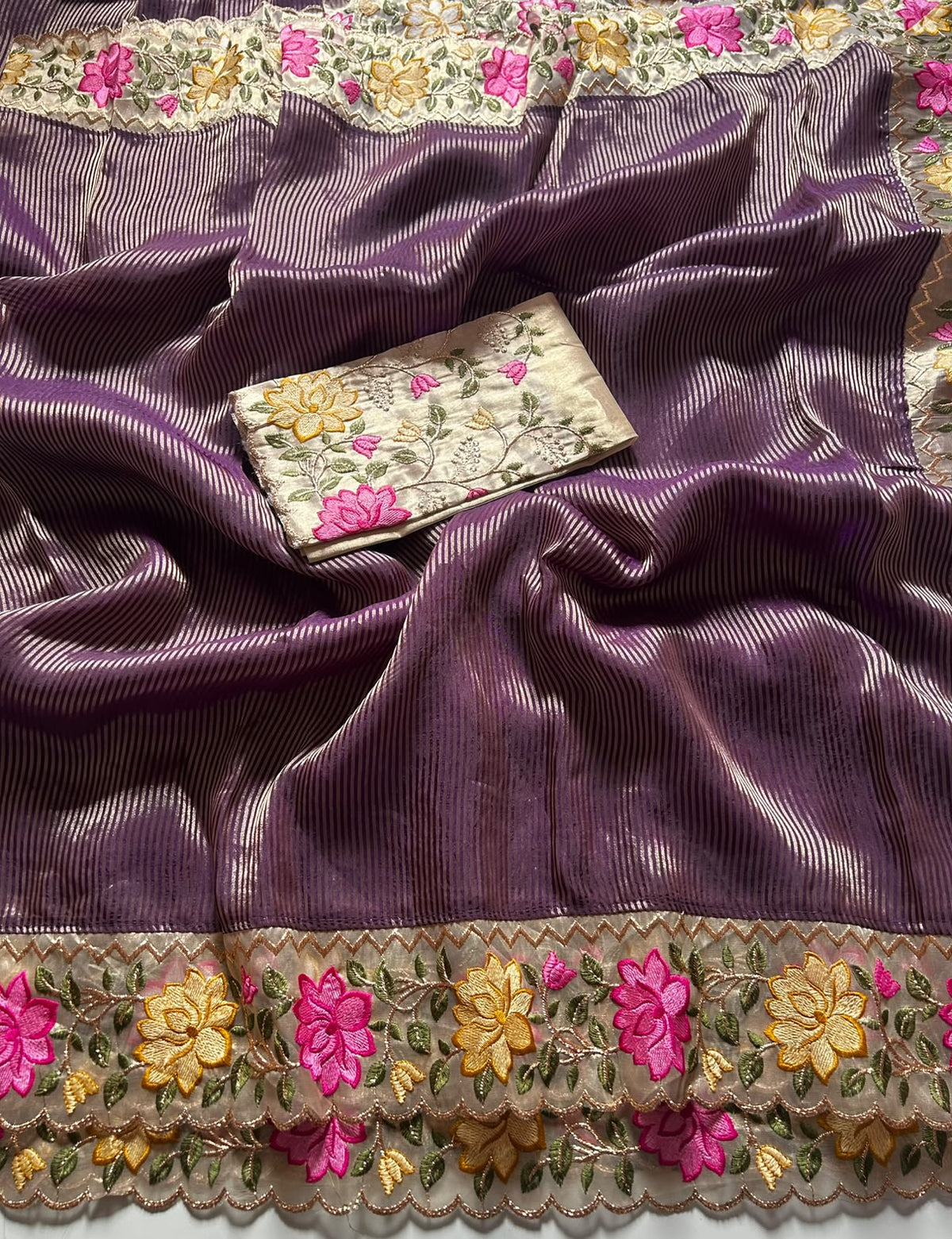 tissue organza designer saee