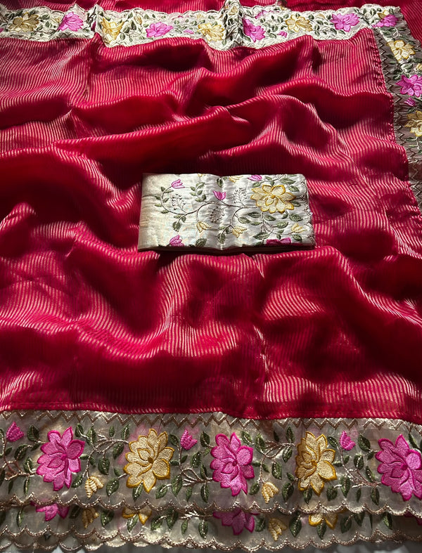 tissue organza designer saee