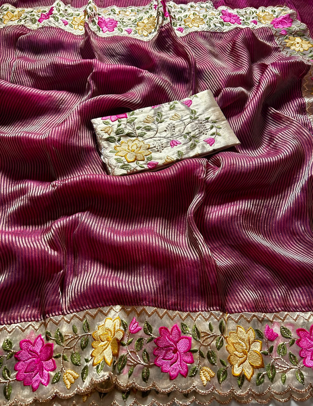 tissue organza designer saee