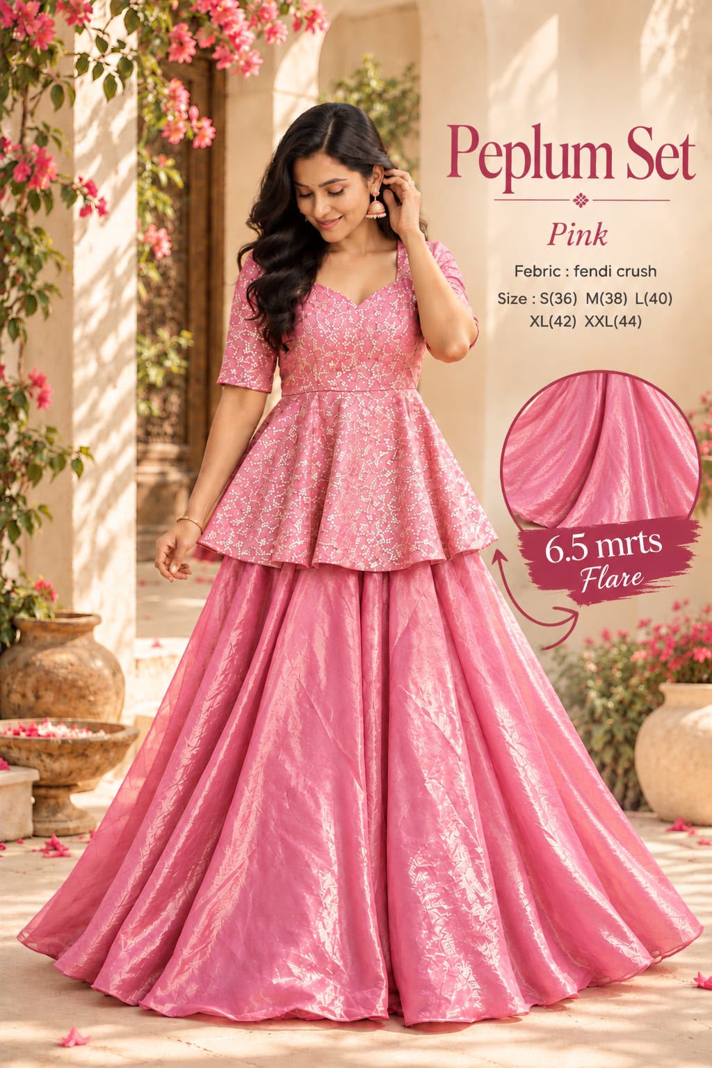 peplum set