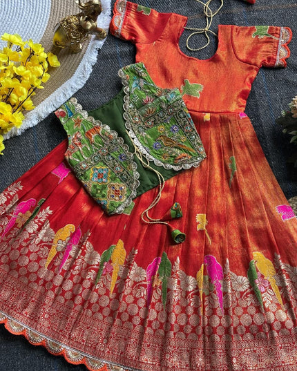 Viscose Tissue Silk Gown