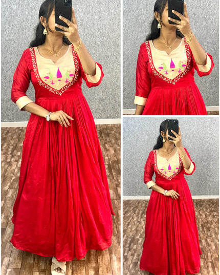 Paithani Gown