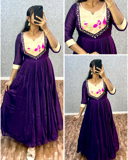 Paithani Gown