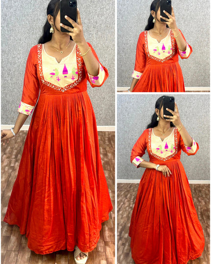 Paithani Gown