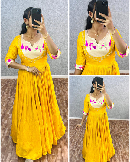 Paithani Gown
