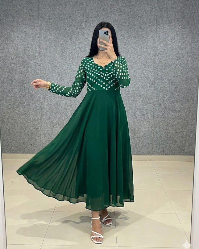 BUDGET FRIENDLY GEORGETTE FROCKS