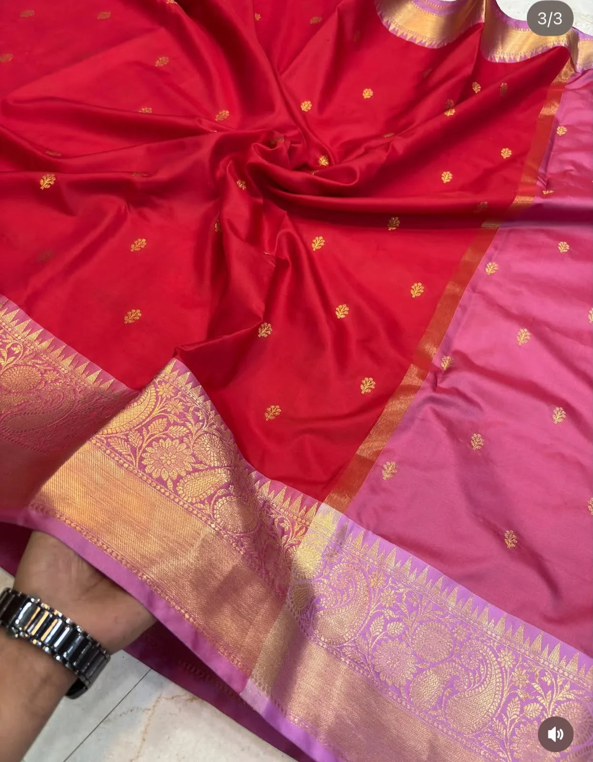 Aasha Banarasi Semi Katan Silk Saree