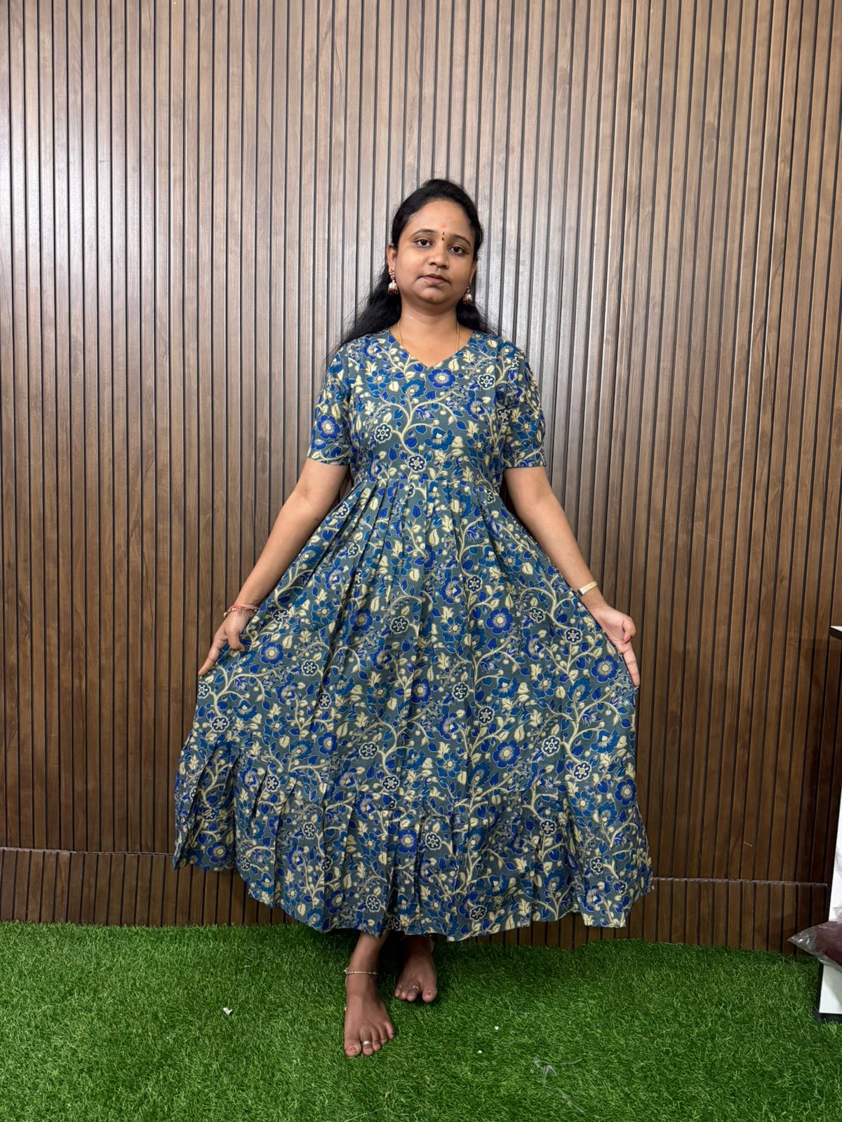 Kalamkari Frocks Fs